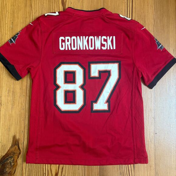 Nike NFL Tampa Bay Buccaneers Gronkowski 87 youth jersey SIZE M - Picture 6 of 6